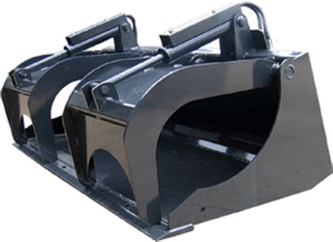 grappling bucket for skid steer|skid steer scrap grapple bucket.